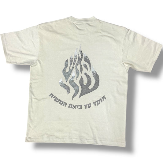 Ha Esh Sheli Rhinestone T-Shirt | Heavyweight Oversized Fit