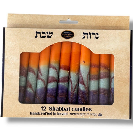 Shabbat Candle - 12 Pack - 5.5" Made in Israel