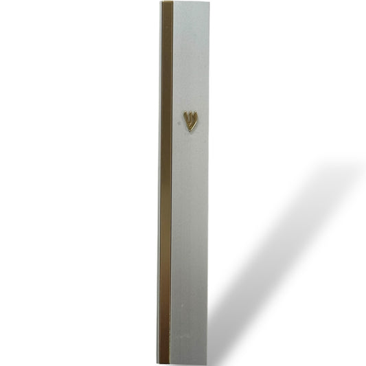 Aluminum mezuzah case 7 inches (  17 cm )