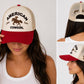 American Cowgirl Trucker Hat | Embroidered Western Mesh Snapback | Yee Haw Rodeo Cap