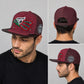 Mexican Heritage Embroidered Snapback Hat | Suede Performance Cap, Aztec Patch