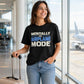 Mentally on Airplane Mode T-Shirt, Funny Travel Shirt, Airport Vacation Tee, Traveler Gift, Unisex Graphic T-Shirt