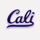 Cali Chenille Iron-On Patch – 4" Embroidered Varsity California Patch For Hats, Hoodies, Jackets & Diy Apparel