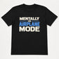 Mentally on Airplane Mode T-Shirt, Funny Travel Shirt, Airport Vacation Tee, Traveler Gift, Unisex Graphic T-Shirt