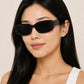 Retro Rectangle Sunglasses | Vintage Thick Frame UV400 Shades | Unisex Fashion Eyewear