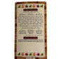 Wood grain Birkat Me'ein Shalosh magnet