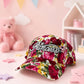 Embroidered Princess Baseball Cap | Pink Adjustable Snapback for Toddler Youth Girls