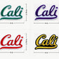 Cali Chenille Iron-On Patch – 4" Embroidered Varsity California Patch For Hats, Hoodies, Jackets & Diy Apparel