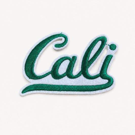 Cali Chenille Iron-On Patch – 4" Embroidered Varsity California Patch For Hats, Hoodies, Jackets & Diy Apparel