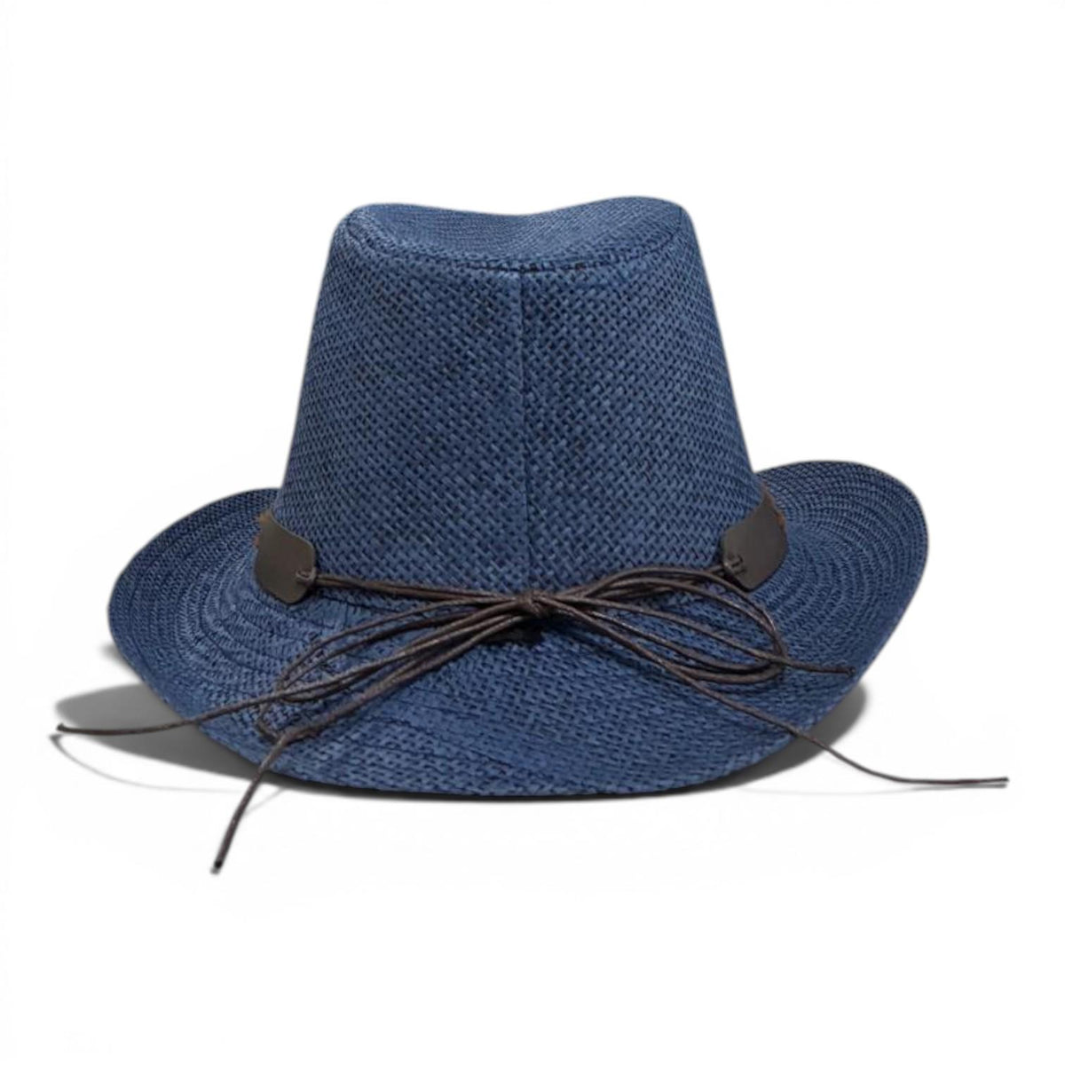 Blue Woven Cowboy Hat | Turquoise Concho Western Band, Women's Cowgirl Style