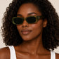 Retro Rectangle Sunglasses | Vintage Thick Frame UV400 Shades | Unisex Fashion Eyewear