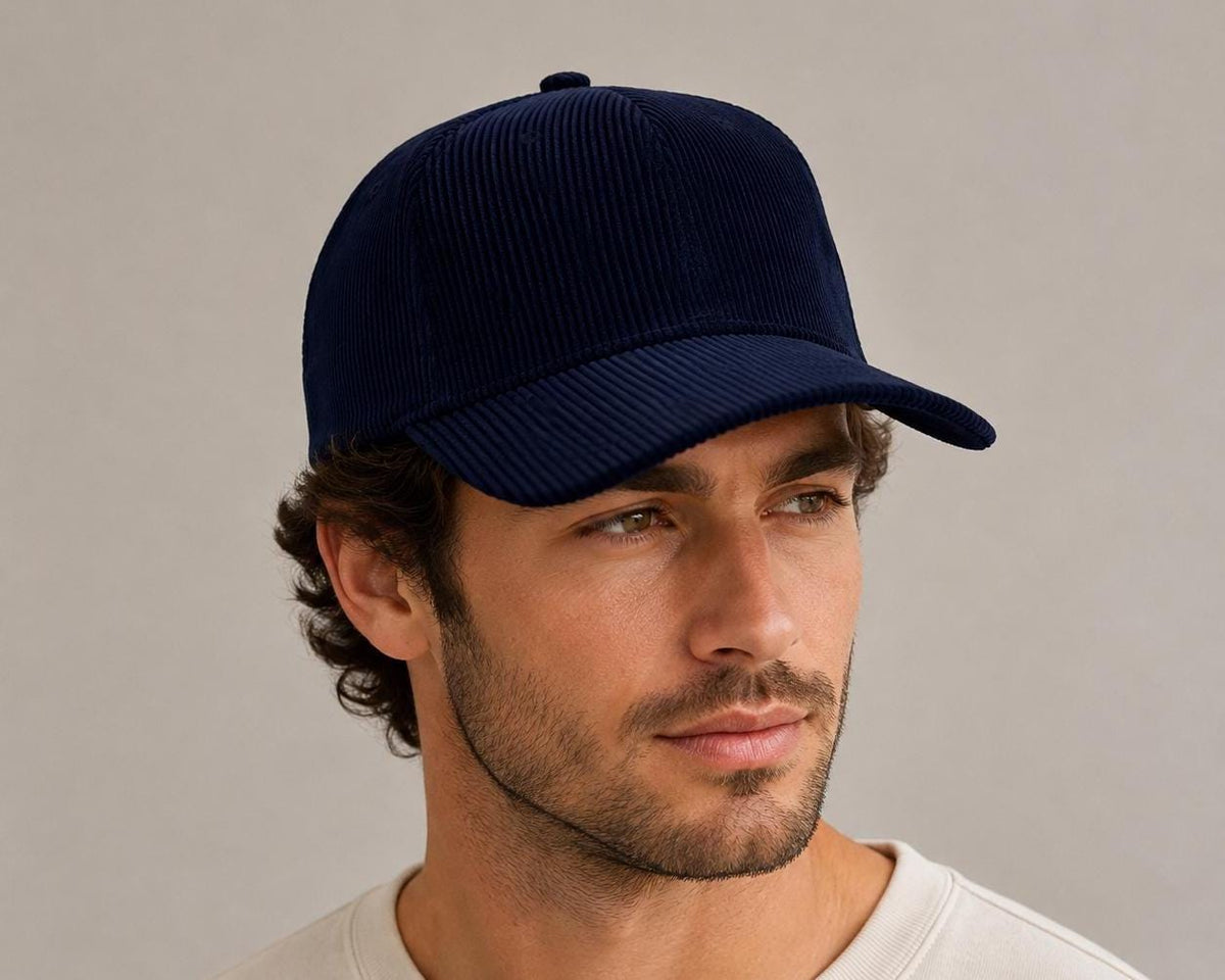 Soft Corduroy Baseball Cap | Adjustable Unisex Snapback Dad Hat