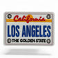 Embroidered California License Plate Patch – Santa Monica, San Diego, San Francisco, Barbara (Iron-On)