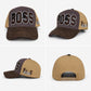 Vintage BOSS Embroidered Trucker Hat | Brown & Tan Snapback Cap | Perforated Breathable Baseball Hat