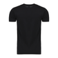 Plain Smart Blanks 501 T-shirt, Black, back — garment only, no model