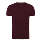 Plain Smart Blanks 501 T-shirt, Burgundy, back — garment only, no model
