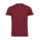 Plain Smart Blanks 501 T-shirt, Burgundy Heather, back — garment only, no model