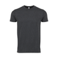Plain Smart Blanks 501 T-shirt, Charcoal Heather, front — garment only, no model