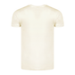 Plain Smart Blanks 501 T-shirt, Cream, back — garment only, no model