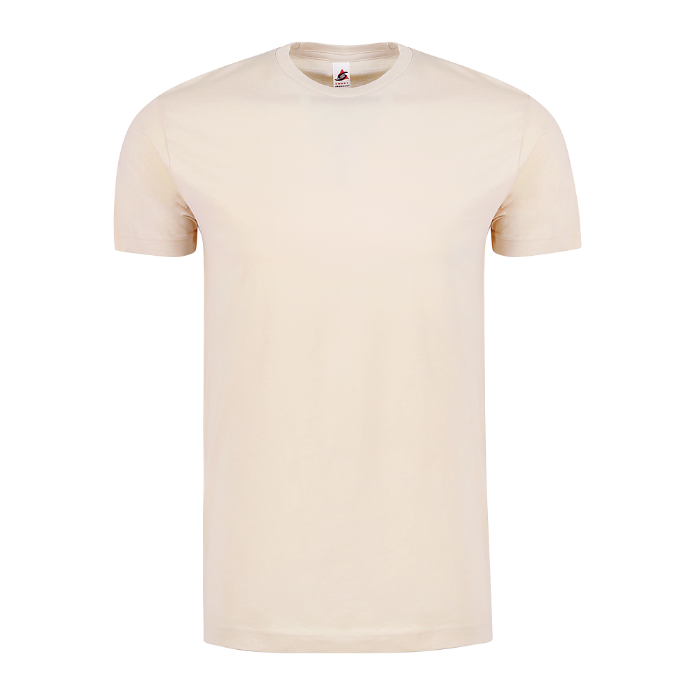 Plain Smart Blanks 501 T-shirt, Dust, front — garment only, no model