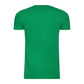 Plain Smart Blanks 501 T-shirt, Kelly Green, back — garment only, no model