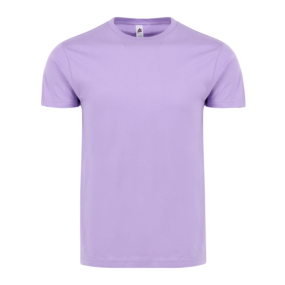 Plain Smart Blanks 501 T-shirt, Lavender, front — garment only, no model