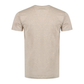 Plain Smart Blanks 501 T-shirt, Oatmeal Heather, back — garment only, no model
