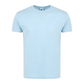 Plain Smart Blanks 501 T-shirt, Powder Blue, front — garment only, no model