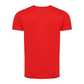 Plain Smart Blanks 501 T-shirt, Red, back — garment only, no model