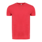 Plain Smart Blanks 501 T-shirt, Red Heather, front — garment only, no model