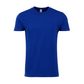 Plain Smart Blanks 501 T-shirt, Royal, front — garment only, no model