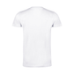 Plain Smart Blanks 501 T-shirt, White, back — garment only, no model