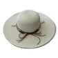 Boho Wide Brim Straw Hat with Shell Tassels | Beach Vacation Sun Hat