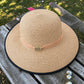 Wide Brim Straw Sun Hat – Floppy Raffia Beach Hat with Bow