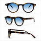 Classic Round Polarized Sunglasses | Vintage Acetate Style | UV400 Unisex Fashion Shades | Chapeau by Jess