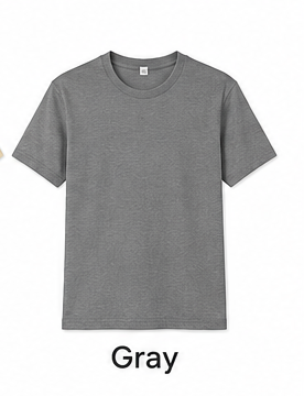 12 PACK OF ADULT EVERYDAY TEE 100% COTTON 12