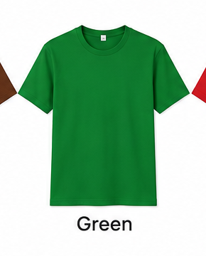 12 PACK OF ADULT EVERYDAY TEE 100% COTTON 12