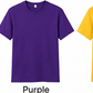 12 PACK OF ADULT EVERYDAY TEE 100% COTTON 12