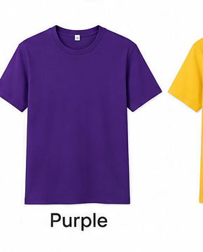12 PACK OF ADULT EVERYDAY TEE 100% COTTON 12