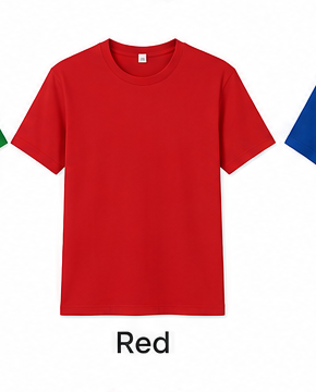 12 PACK OF ADULT EVERYDAY TEE 100% COTTON 12