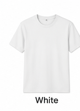 12 PACK OF ADULT EVERYDAY TEE 100% COTTON 12