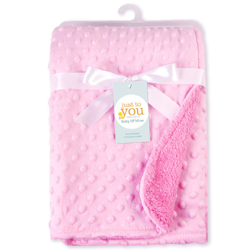 Soft baby blanket. Personalize available