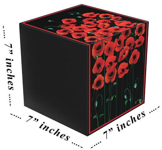 KATI POPPIES, 7X7X7 GIFT BOX