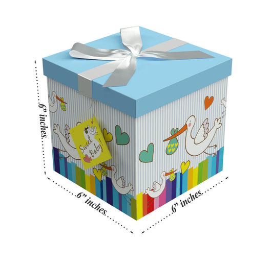 PETIT BEBE BOX 6"X6"X6" GIFT BOX