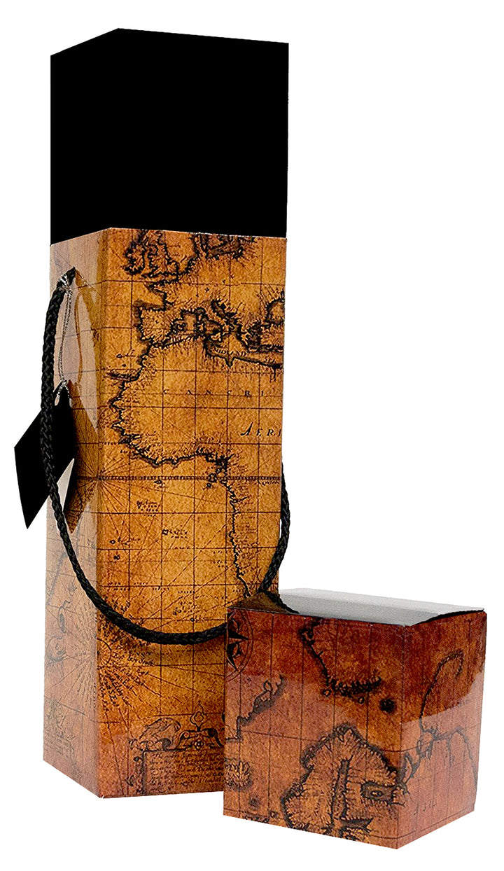 LAFITE WORLD MAP WINE BOX