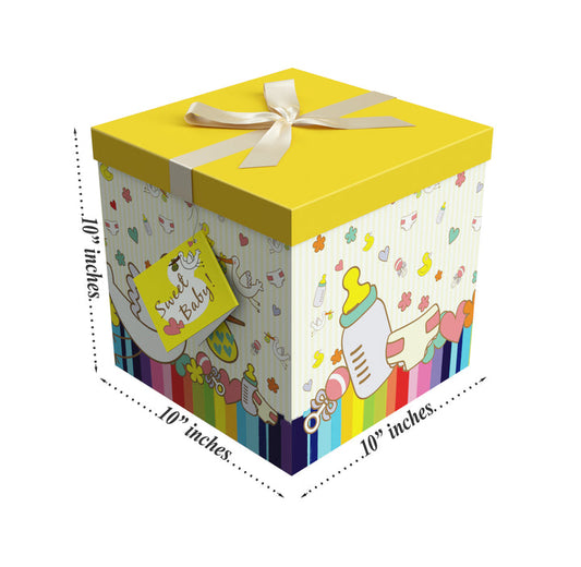 PETIT BEBE BOX 10"X10"X10" GIFT BOX