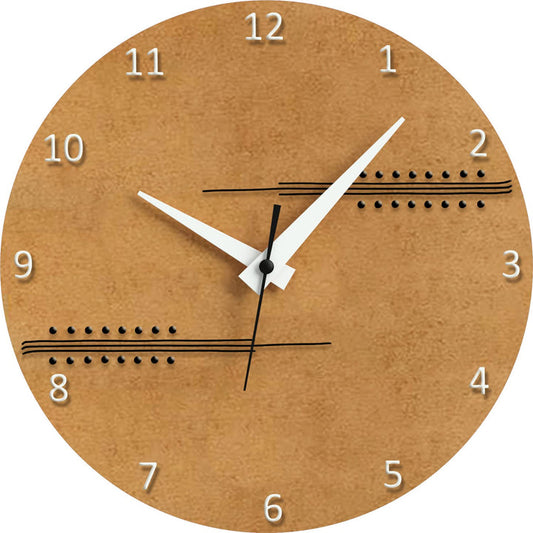 WALL CLOCK, SUNSET, 10” ROUND, ASTRA COLLECTION, SILENT NON TICKING