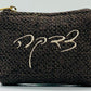 Elegant Fancy Leather or Burlap  Tzdaka צדקה Purse 3 x 5"