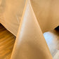 Gold Waterproof stain resistant stain proof magic tablecloth. Pu leather/pvc faux leather.