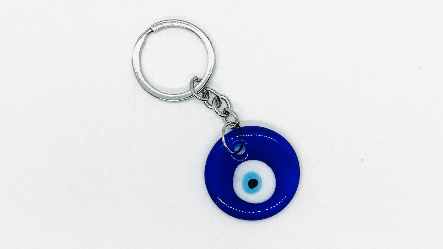 Beautiful and Classic Evil Eye Keychain – Ella Judaica LLC